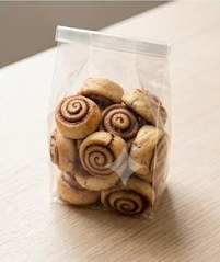 Bag of Mini Cinnamon Fika Rolls