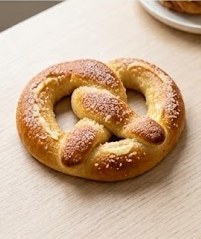 Sockerkringlor — Swedish sweet pretzel bun